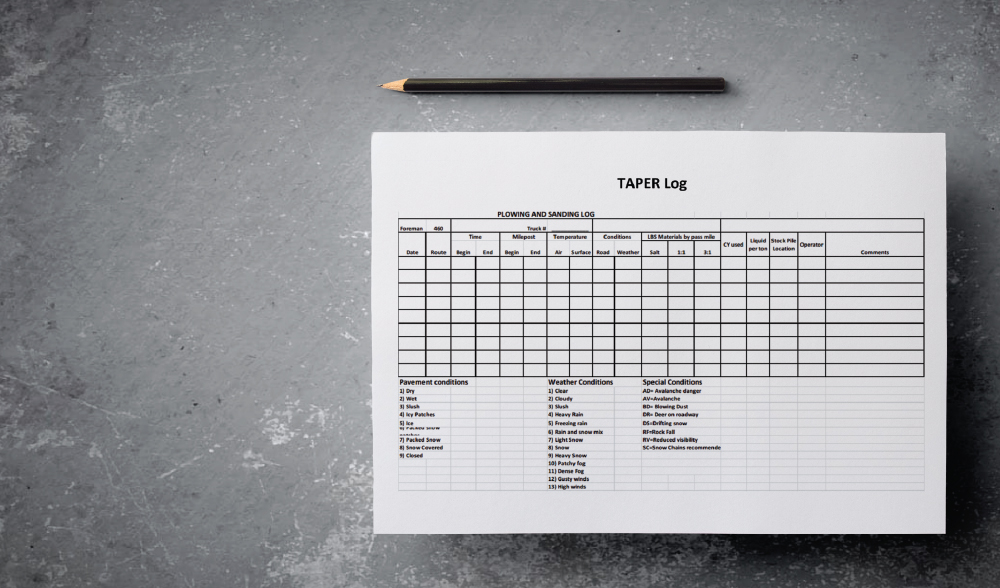 Let’s talk TAPER Logs